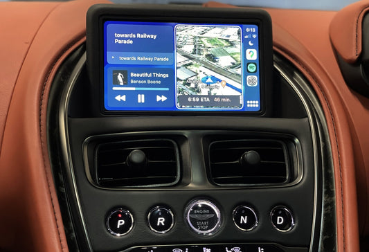 Aston Martin DB11/DBS 2016–2025 Wireless CarPlay & Android Auto Interface