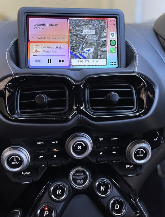Aston Martin Vantage 2016–2025 Wireless CarPlay & Android Auto Interface