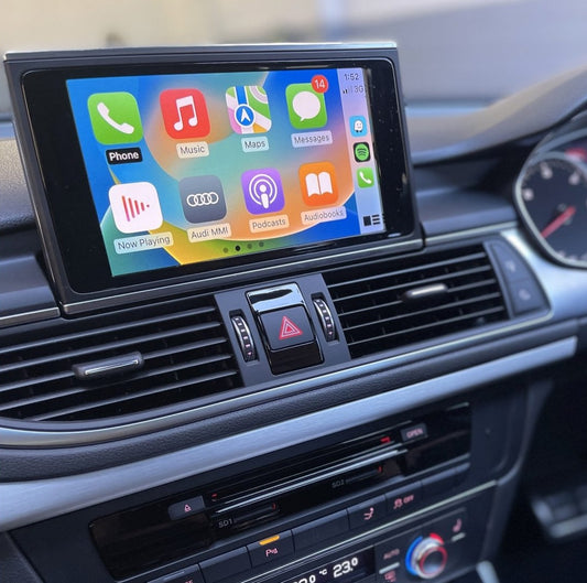 Audi Models for Apple CarPlay & Android Auto Interface