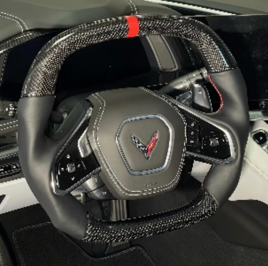 Chevrolet Corvette C8 Carbon Fiber Steering Wheel