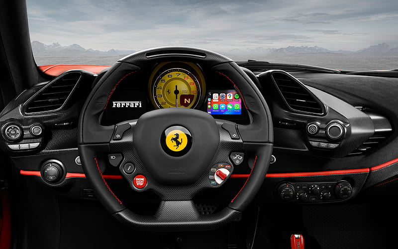 Ferrari 488 Wireless Carplay & Android Auto Interface