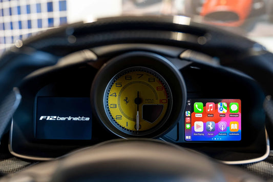 Ferrari F12 Wireless CarPlay & Android Auto Interface