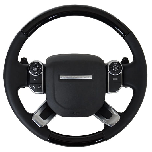 Land Rover Range Rover Piano Black Trim Steering Wheel
