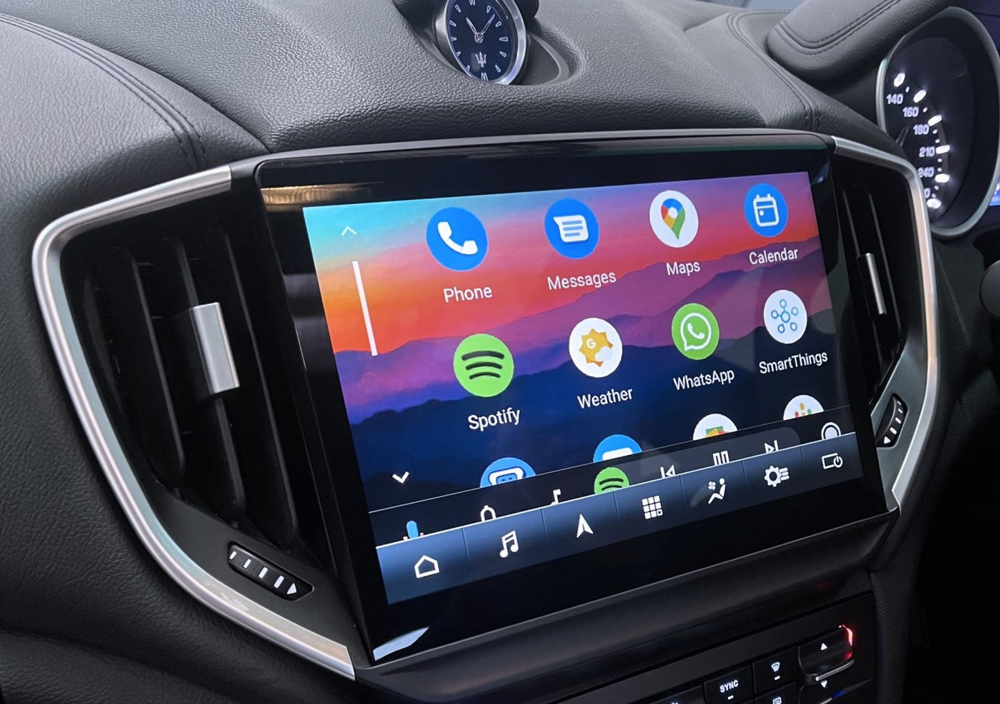 Maserati Ghibli 14-20 Infotainment Wireless CarPlay Android Auto Interface