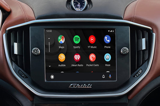 Maserati Ghibli 14-20 Infotainment Wireless CarPlay Android Auto Interface