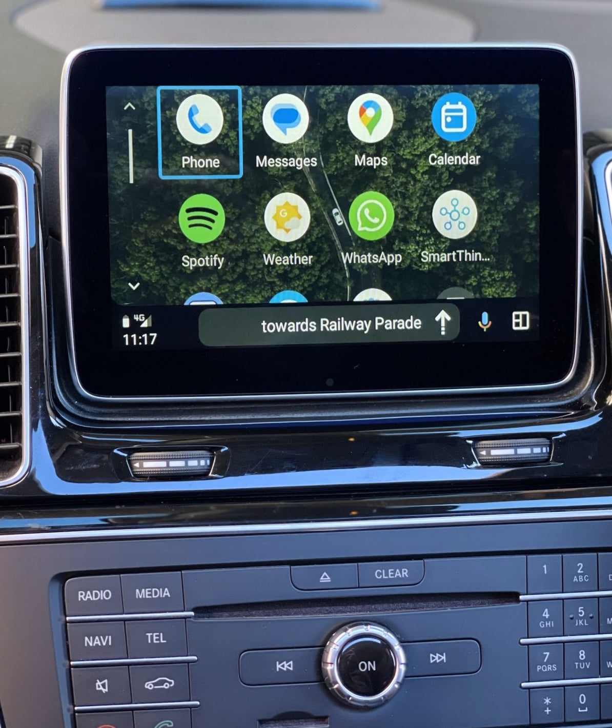 Mercedes GLE Class W166 16-19 Wireless CarPlay & Android Auto Interface