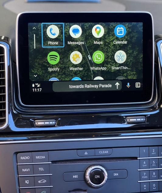 Mercedes GLE Class W166 16-19 Wireless CarPlay & Android Auto Interface