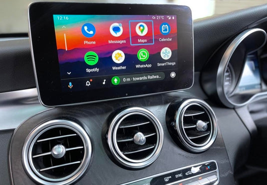 Mercedes C Class W205 15-19 Wireless CarPlay & Android Auto Interface