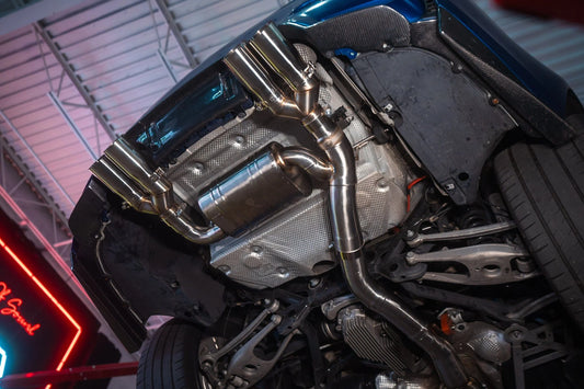 Valvetronic Cat-Back Exhaust Available for BMW M3/M4 F8X