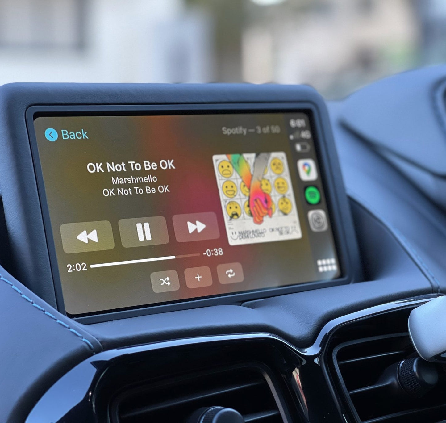 Aston Martin Vantage 2016–2025 Wireless CarPlay & Android Auto Interface