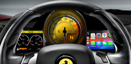 Ferrari 458 09-15 Wireless CarPlay & Android Auto Interface