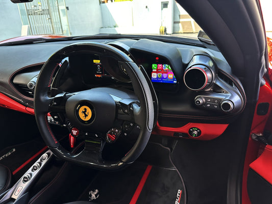 Ferrari F8 Wireless CarPlay & Android Auto Interface