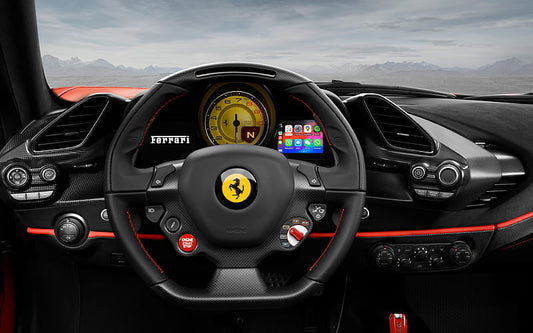Ferrari 488 Wireless Carplay & Android Auto Interface