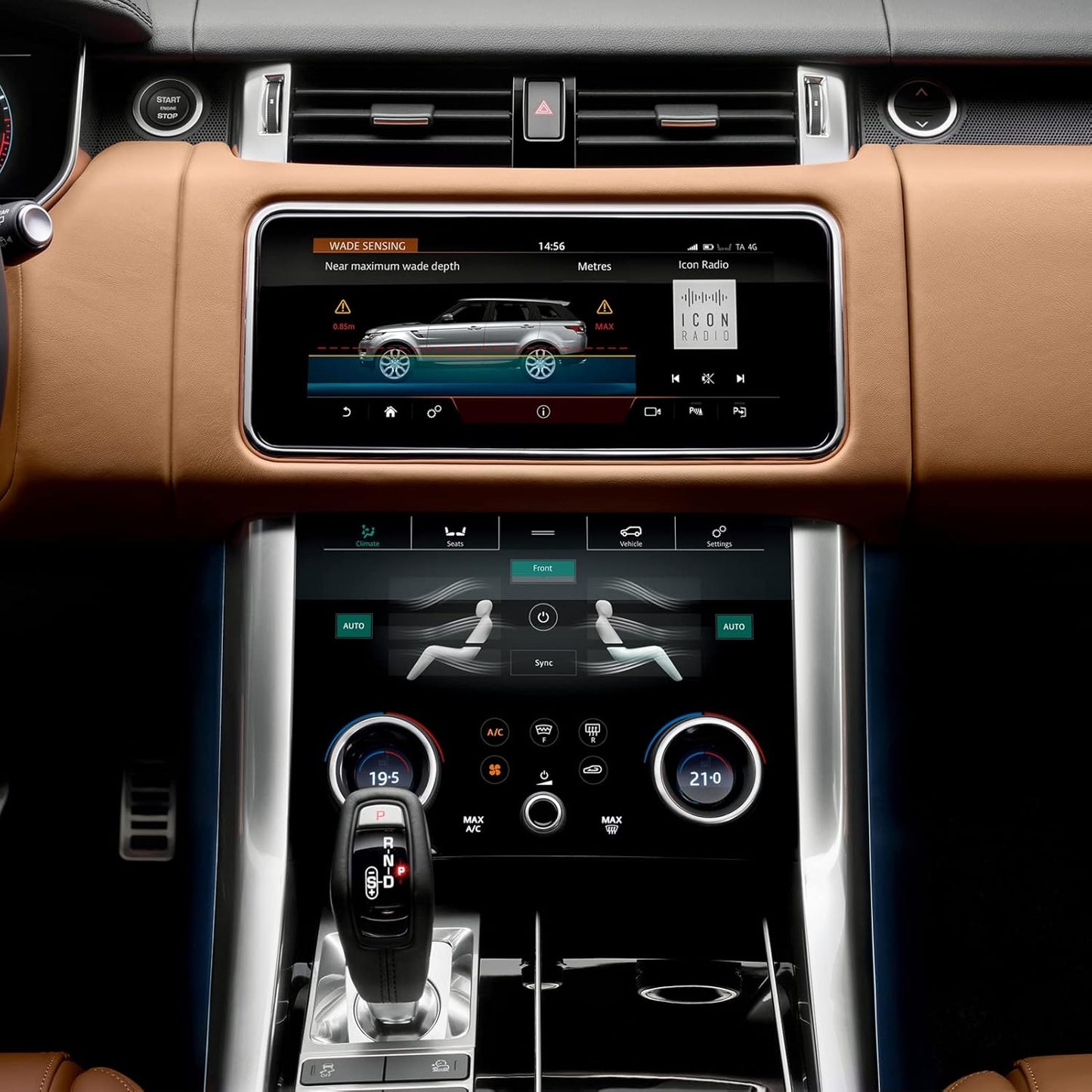 Air Conditioning Climate Control AC Panel for Land Rover Range Rover 2013 to 2017