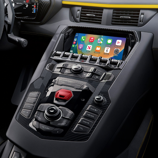 Lamborghini Aventador Wireless CarPlay & Android Auto Interface