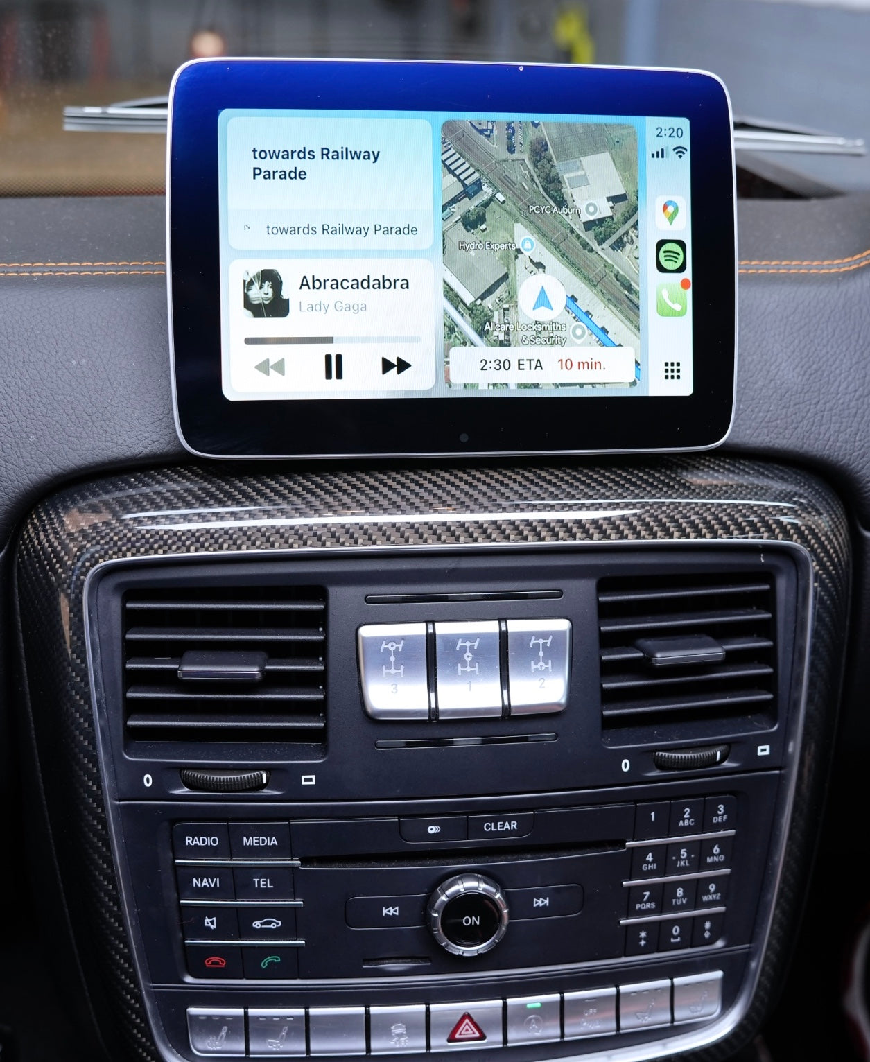 Mercedes G Class W463 Wireless CarPlay & Android Auto Interface