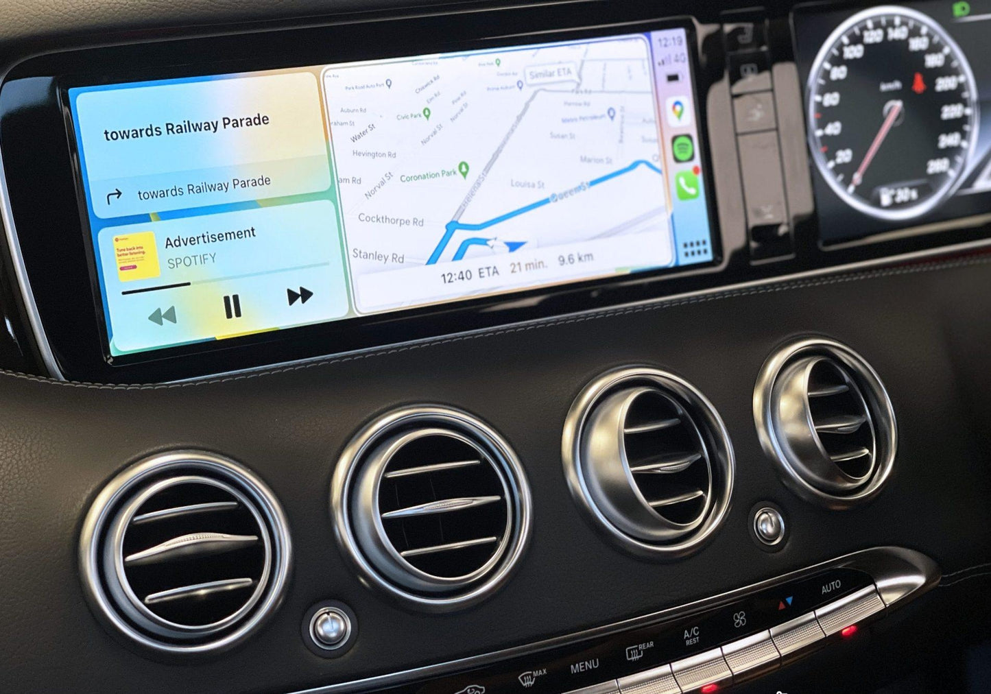 Mercedes S Class W222 Wireless CarPlay & Android Auto Interface