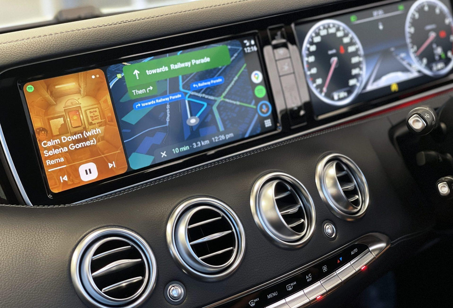 Mercedes S Class W222 Wireless CarPlay & Android Auto Interface