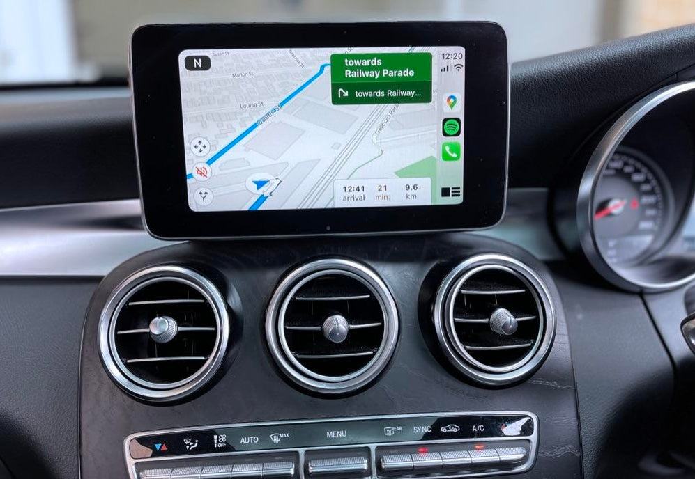 Mercedes C Class W205 15-19 Wireless CarPlay & Android Auto Interface
