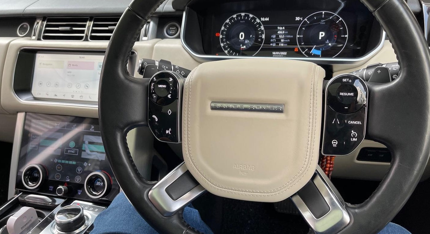 Land Rover Ranger Rover 2020 Facelift Style Full Touch Control Steering Buttons
